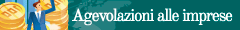 Agevolazioni alle imprese